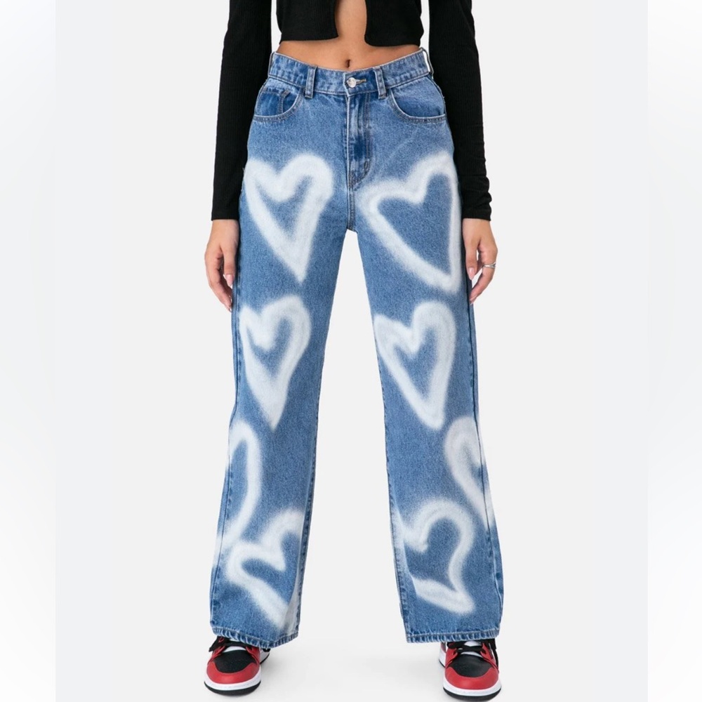 Adika heart jeans size XS